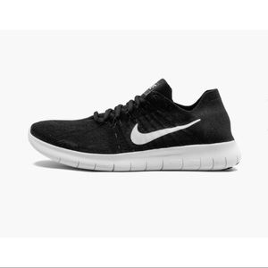 Nike Free RN Flyknit 2017 Black/White Sneakers